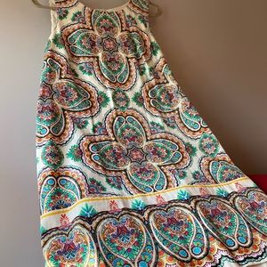 LONDON TIMES Multicolored Sheath Dress